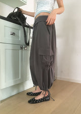 FOLDING CARGO BERMUDA PANTS (2color)