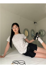 ドットタイト半袖Tシャツ