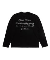 PHILIPPIANS LONG SLEEVE-BLACK