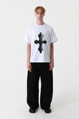 SHADE CROSS TSHIRT-WHITE