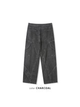HD Round Pigment Cargo Pants (2C)