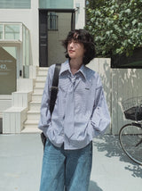 [LAN ARCHIVE] Classic striped tie shirt
