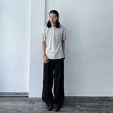Faded Henley Short Sleeve Tee