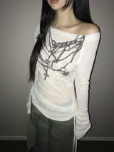 draw string printing top(2 color) 