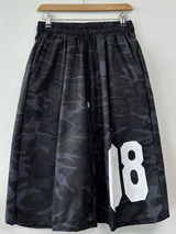 NUMBER CAMOUFLAGE BERMUDA