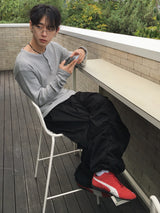 Looker Shirring Cargo Cotton Pants 3C
