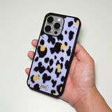 Soft Pop Leopard Phone Case Lilac (BK_MagSafe Glass)