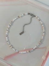 【MADE】Snowflake - Waterproof Glass Beads Necklace