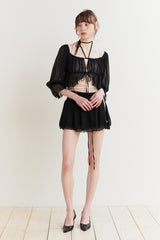 LILY MINI SKIRT black