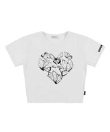 [NF] HEART BUTTERFLY CROP TEE_(WHITE)_F24QB366
