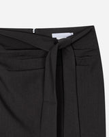 [Made] Tilda Pinuck Slit Long Skirt (charcoal)