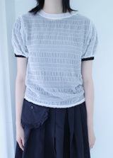 bubble shirring tee (4color)