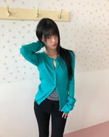 Myur Summer Ribbed Cardigan