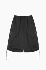 ストリングバルーンバミューダパンツ