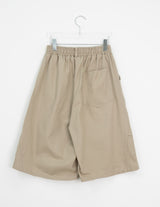 [unisex] Mado Cut Pintuck Wide Banding Bermuda Pants