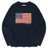 CHERRY USA GRAPHIC KNIT [NAVY]