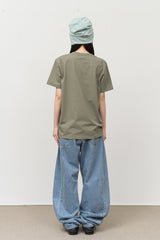 Circle Wide Denim