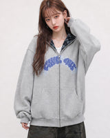 (UNISEX) Chill Reversible Over Hood Zip-Up