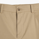 Stranger Regular Fit Cotton Short Pants (Beige)