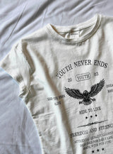 26SS★ [MADE] ビンテージウエスタンスリムTシャツ