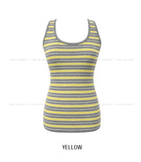 Fruity Stripe Halter Sleeveless