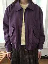 Cinched Button Blouson (2coolor)