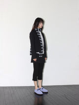 スタッドクロップレギンス (BLACK)