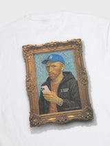 ヤングフォーティ ヴァン・ゴッホTシャツ - ホワイト