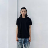 Black Brown Contrast Tee