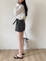 Block Stripe Loose Fit Shirt