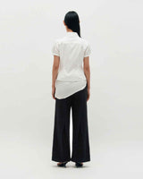 DOZI - Puffed Button Up Shirt _ WHITE