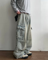 Roti Cargo Denim Pants