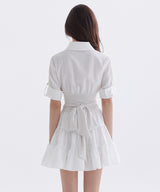 GESSO SHIRT WRAP DRESS_TT6S606IV