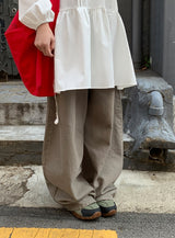 Dera Wide Cotton Pants