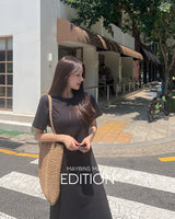 【MADE】cooling short sleeve t-shirt dress