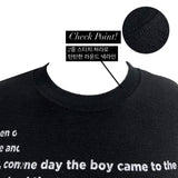 クイットポーンタイポスリムロングスリーブTシャツ (3 colors)