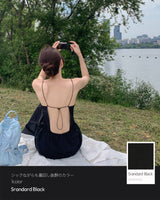 【MADE】Back slit long dress