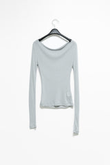 drape boat neck top(3colors)