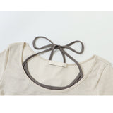 Layered Halter Print Tee 232128871