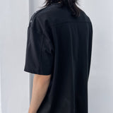 Side Snap Relaxed Tee