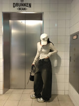 [Bellide made] バルーンアンドワイドデニムパンツ