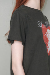 Calling Love T-shirt [Charcoal]