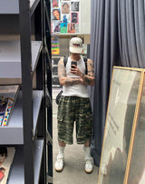 No.0771 camo cago bermuda SHORTS
