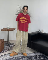 レナードクラックグラフィック半袖Tシャツ