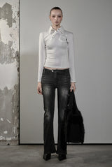 SCULPT DENIM PANTS