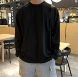  Logane USA Supima cotton overfit long sleeve tee