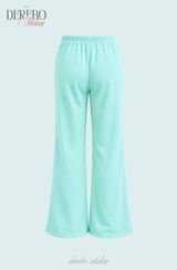 Lounge Lettering Mint Long Pants (PANTS)