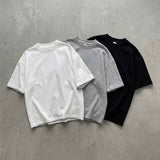 コントラストステッチボクシーT