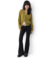 Iva Studded Low-Rise Bootcut Jeans