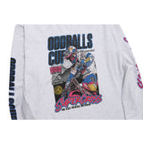 ODBC SUPER CROSS LONG SLEEVE WHITE MELANGE